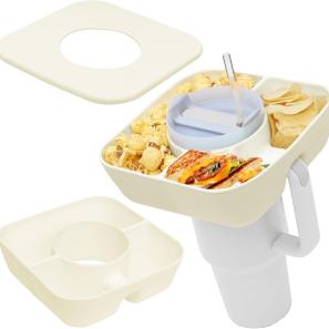 Snack Bowl for Cup with Cover
