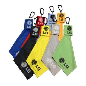 Portable Microfiber Lens Cloth with Pouch