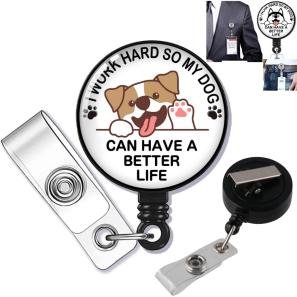 Customizable Retractable Badge Holders