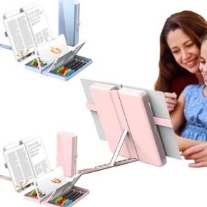 Multifunctional Pencil Case and Book Reading Stand