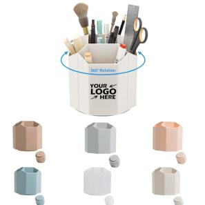 5 Slots 360-Degree Spinning Pencil Pen Holder
