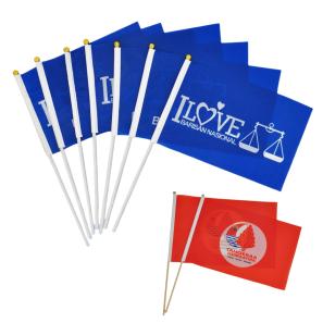 Handheld Flag with Stick