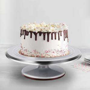 12-Inch Aluminum Alloy Cake Turntable
