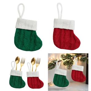 Mini Christmas Stockings - Utensil Holders & Ornaments