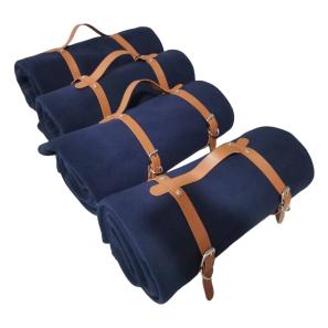 Fleece Blanket with Carry Strap
