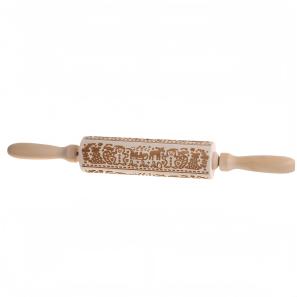 Christmas Rolling Pin - Custom Laser Engraved Design