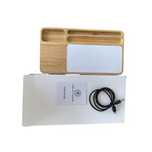 Bamboo Wireless Charger With Writing Board