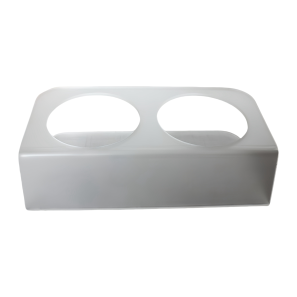 Acrylic Water Cup Holder & Beverage Display Rack