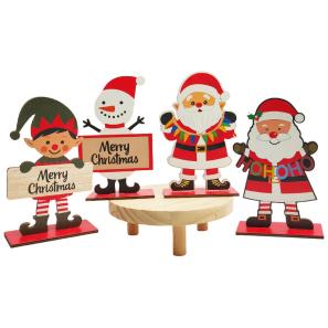 Wooden Christmas Tabletop Sign