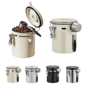 Airtight Coffee Bean Canister with Scoop
