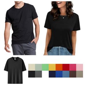 Unisex Combed Long-Staple Cotton T-Shirt