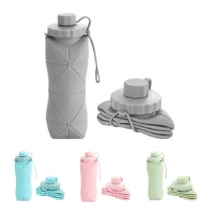 20oz Silicone Foldable Sports Bottle