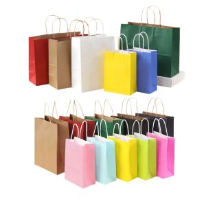 Colored Kraft Paper Bag