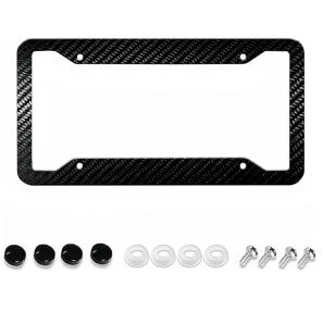 Carbon Fiber License Plate Frame