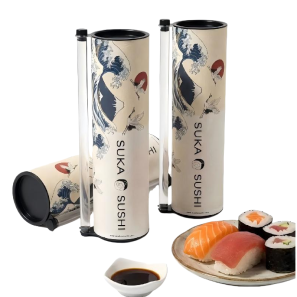 Custom Sushi Push Pop Container