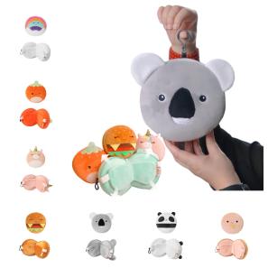 2-in-1 Travel Pillow with Eye Mask