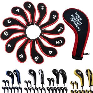 Golf Club Covers Set of 10