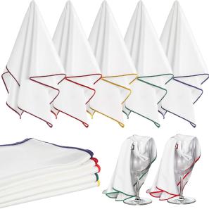 Microfiber Wine Glass Polishing Cloths