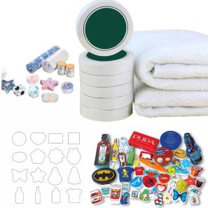  Reusable Cotton Compressed Towel With Customized Shape