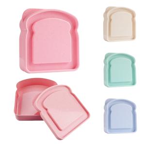 Wheat Straw Toast-Shaped Sandwich Box
