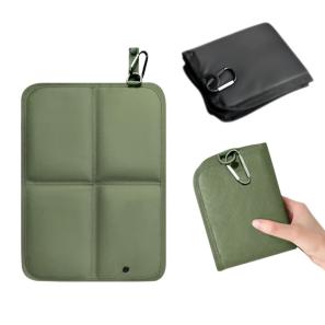 Foldable Outdoor Seat Cushion with Carabiner