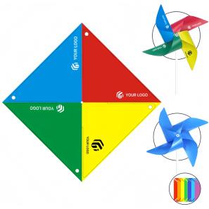 Customizable Color Plastic Logo Windmill