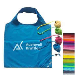 Foldable Reusable Tote Bag with Built-in Storage Pocket