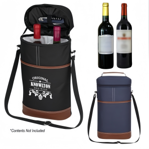 2 Bottle Wine Gift Tote Carrier