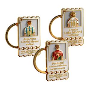 Custom Soccer Player Keychains