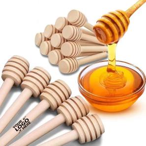 Wood Honey Dipper