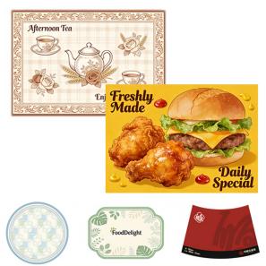 Custom Disposable Paper Placemat