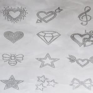 Custom Iron-On Rhinestone Transfer (DIY Application)