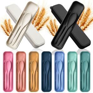 Eco-Friendly Wheat Straw Cutlery Set