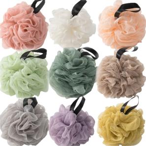  Shower Pouf