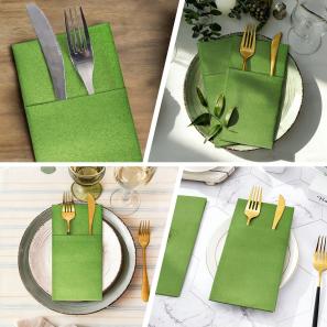 Linen-like Foldable Airlaid Napkins