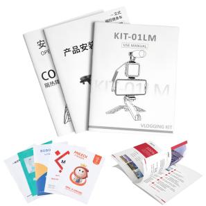 Custom Instruction Manual, Booklet & User Guide Printing