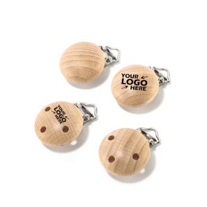 Wooden Binky Clip For DIY Craft