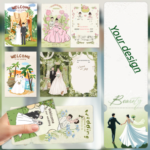 Moss Rose Plantable Seed Paper Postcard