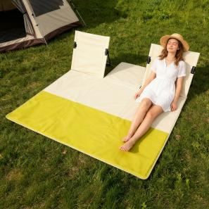 Outdoor Double Folding Lawn Lounger