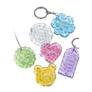 Water Ripple Acrylic Keychain