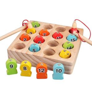 Wooden Magnetic Fishing Toy