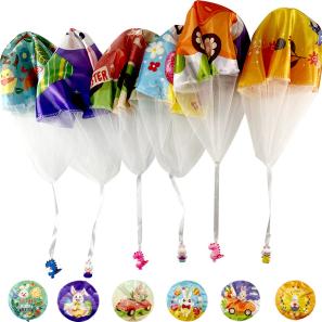 Custom Mini Hand Throw Parachute Toy