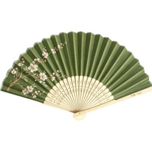 Blank Bamboo Folding Hand Fan