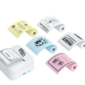 Inkless Bluetooth Pocket Mini Thermal Printer