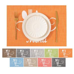 Linen Look Woven Vinyl Placemat