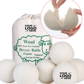 Eco Friendly Wool Dryer Balls For Household Laundry Use