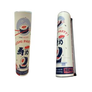 Custom Sushi Push Pop Container