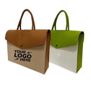 Stylish Felt Laptop Tote