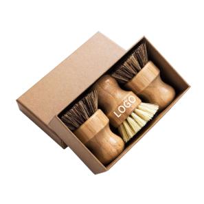 Wood Pot Scrub Brush