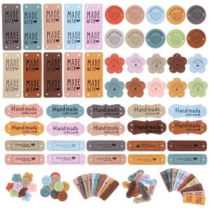 Custom Sew On Faux Leather Labels